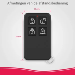 Accessoires alarmsystemen | Alarmsysteem Home+*ELRO Afstandsbediening Voor As90S Home+ Alarmsysteem (As90Re)