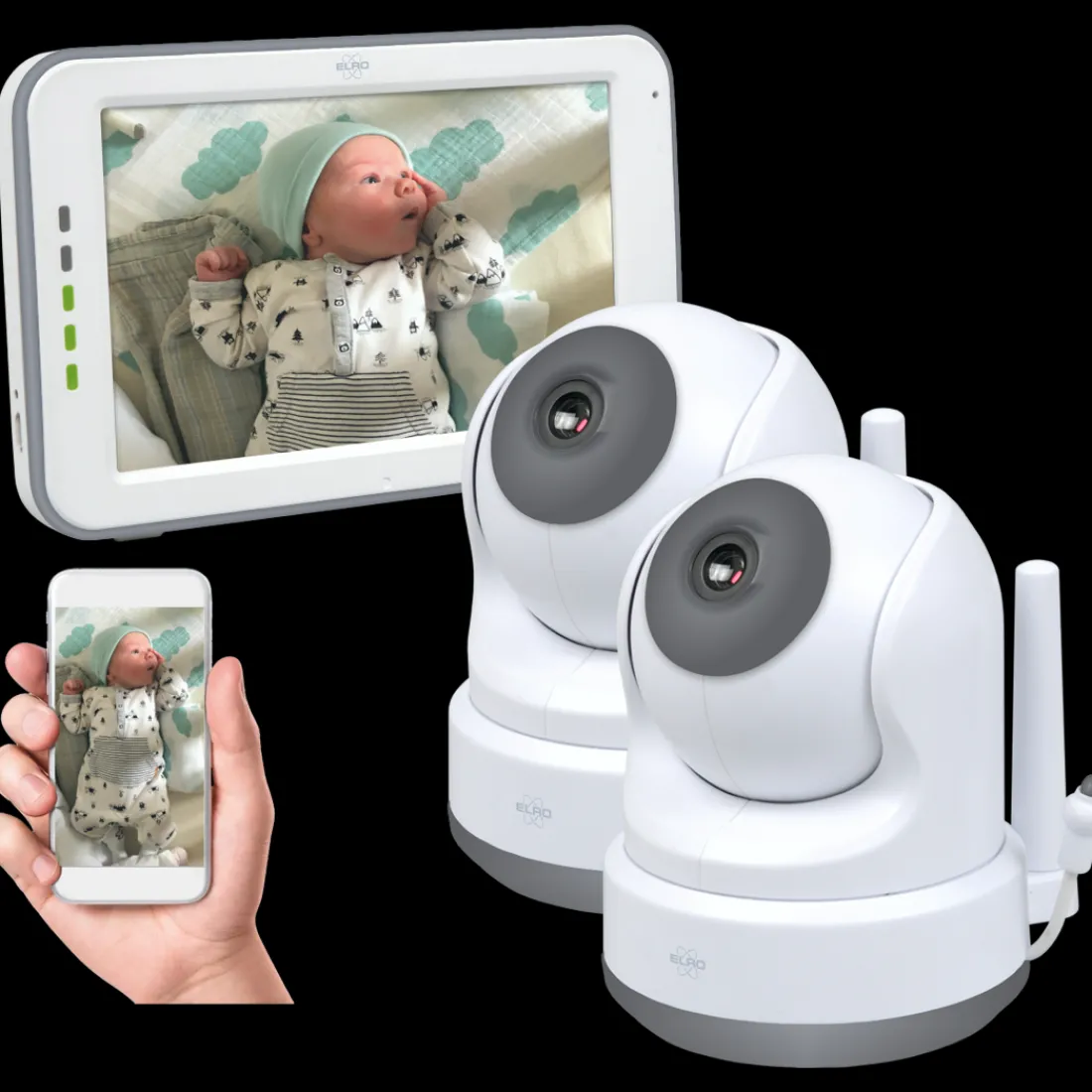 baby_monitor_royale_hd_ba_0-1.webp Babyfoon met monitor | Babyfoon met extra camera's*ELRO Baby Monitor Royale Hd Babyfoon Met 12,7 Cm Touchscreen En App - Met Extra Babyfoon (Bc3000-2)