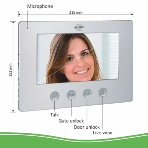 Video deur intercom | Deurintercom met camera*ELRO Bedraad Color Night Vision Deur Intercom Systeem Met Video (Dv477W)