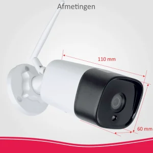 Accessoires alarmsystemen | Alarmsysteem Home+*ELRO Buitencamera Voor As90S Home+ Alarmsysteem (As90Cab)