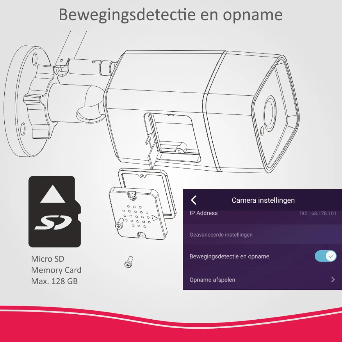 buitencamera_voor_elro_as_4.webp Accessoires alarmsystemen | Alarmsysteem Home+*ELRO Buitencamera Voor As90S Home+ Alarmsysteem (As90Cab)