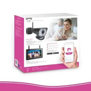 Draadloze camera's*ELRO Color Night Vision Beveiligingscamera Set Met 9