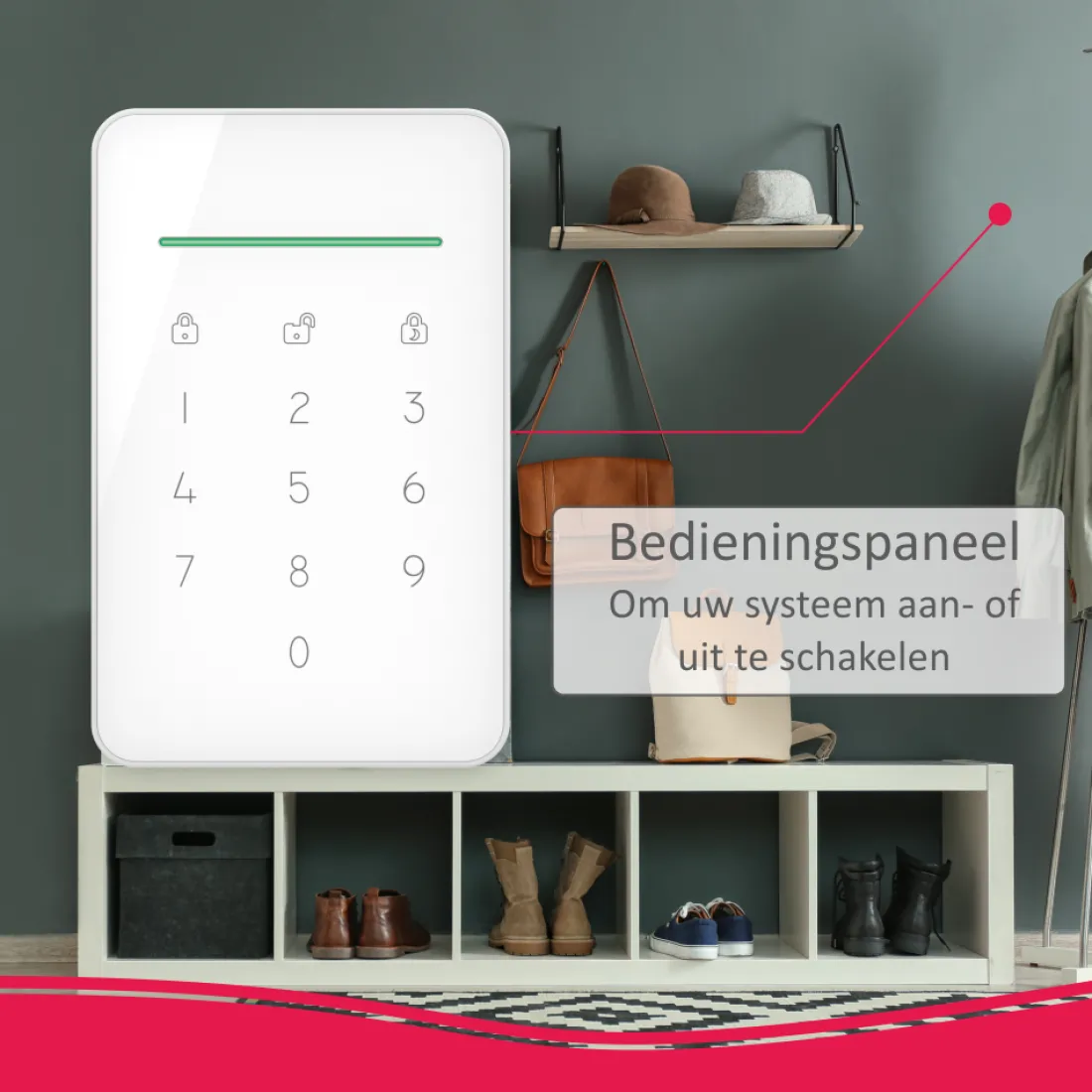 controlepaneel_voor_elro__1.webp Accessoires alarmsystemen | Alarmsysteem Home+*ELRO Controlepaneel Voor As90S Home+ Alarmsysteem (As90Kea)