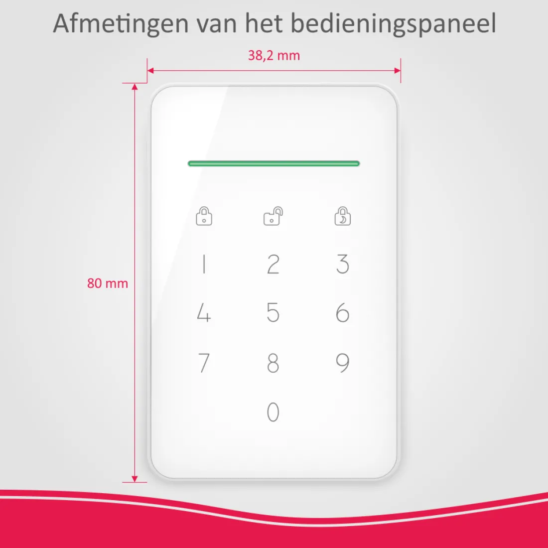controlepaneel_voor_elro__2.webp Accessoires alarmsystemen | Alarmsysteem Home+*ELRO Controlepaneel Voor As90S Home+ Alarmsysteem (As90Kea)