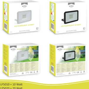 Floodlight | Buitenlamp led*ELRO Design Led Buitenlamp 10 Watt - Zwart (Lf5010)