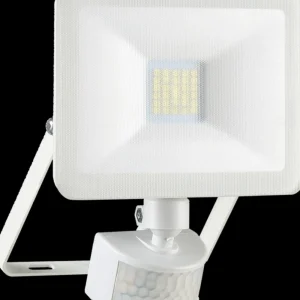 Floodlight*ELRO Design Led Buitenlamp Met Bewegingssensor - 10W – 800Lm – Ip54 Waterdicht - Wit (Lf60-10-P-W)