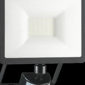 Floodlight*ELRO Design Led Buitenlamp Met Bewegingssensor - 20W – 1600Lm – Ip54 Waterdicht - Zwart (Lf60-20-P-B)