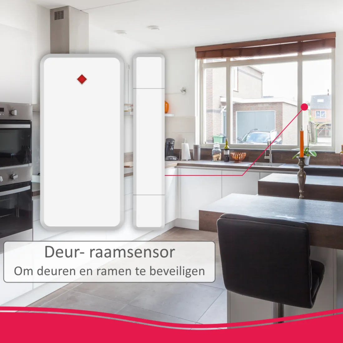 deurraam_sensor_voor_elro_1.webp Accessoires alarmsystemen | Alarmsysteem Home+*ELRO Deur/Raam Sensor Voor As90S Home+ Alarmsysteem (As90Ma)