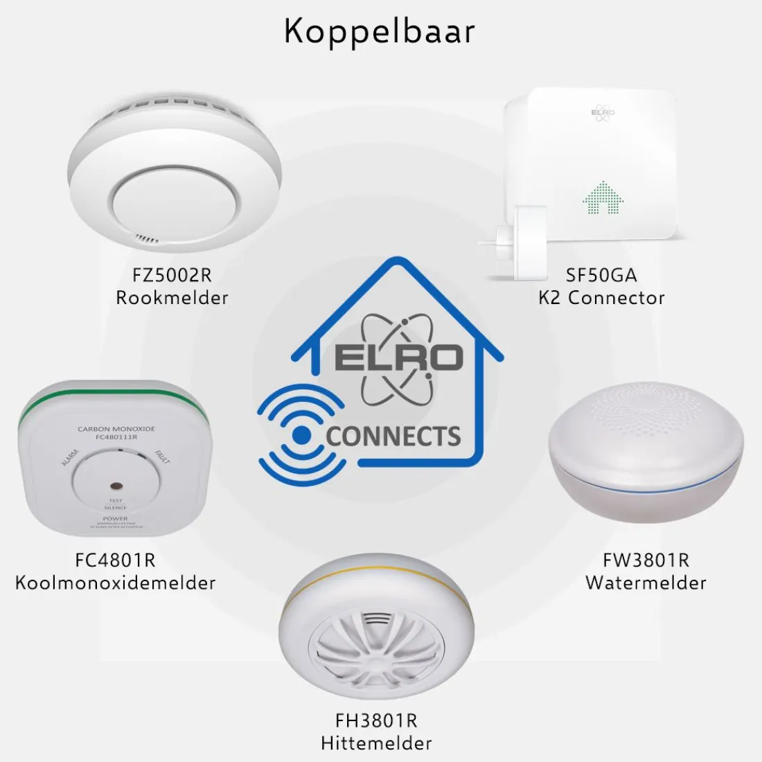 draadloos_koppelbare_rook_5.webp Slimme melders | Koppelbare rookmelders*ELRO Draadloos Koppelbare Rookmelders - Met Hittesensor - Voldoet Aan Europese Norm En14604 - 2 Pack (Fz5002R)