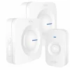Deurbel*ELRO Draadloze Deurbel Set – Met 2X Ontvanger Op Batterij - Wit (Db3000-P1C2W)