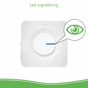 Deurbel*ELRO Draadloze Deurbel Set – Met Ontvanger Op Batterij - Wit (Db3000-P1C1W)