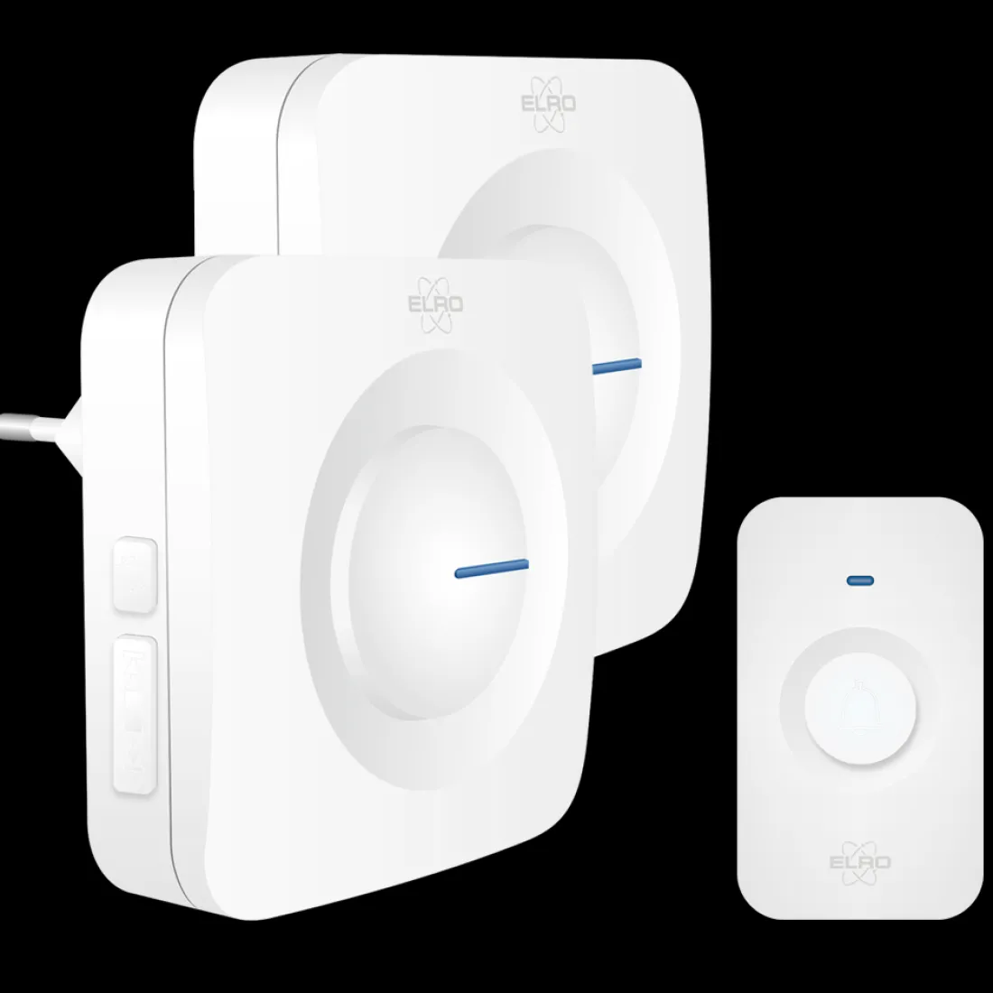 draadloze_deurbel_set__pl_0.webp Deurbel*ELRO Draadloze Deurbel Set – Plug-In Ontvanger + Batterij Ontvanger (Db3000Pb-P1C2W)