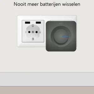 Deurbel*ELRO Draadloze Deurbel Set – Plug-In Ontvanger + Batterij Ontvanger (Db3000Pb-P1C2B)
