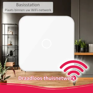 Alarmsysteem zonder meldkamer | Alarmsysteem Home+*ELRO As90S Home+ Slim Draadloos Alarmsysteem – Met Extra Camera En Binnensirene