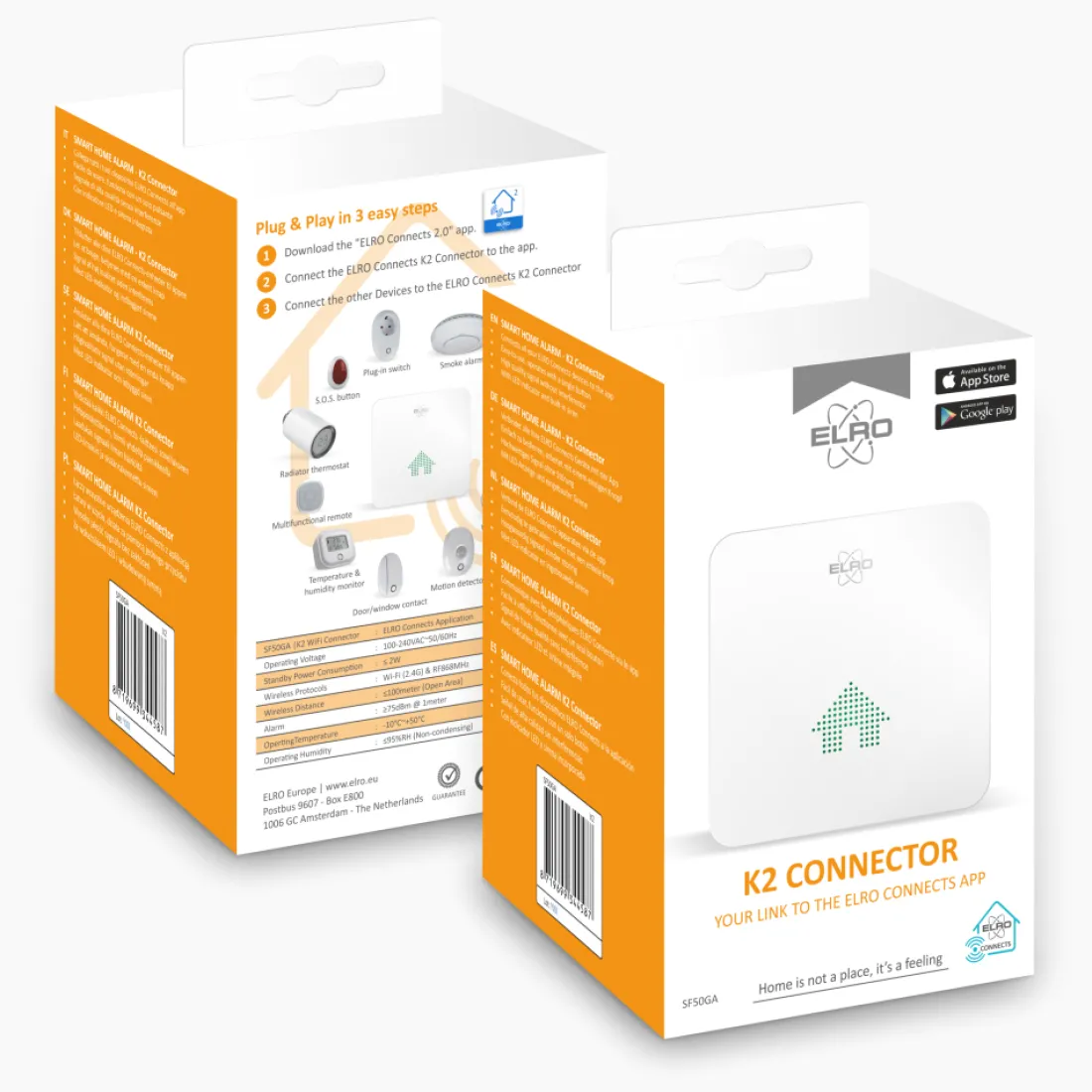 elro_connects_k_connector_5.webp Smart alarm systems*ELRO Connects K2 Connector Sf50Ga – Verbindt Alle Connects Producten Met De Connects 2.0 App (Sf50Ga)