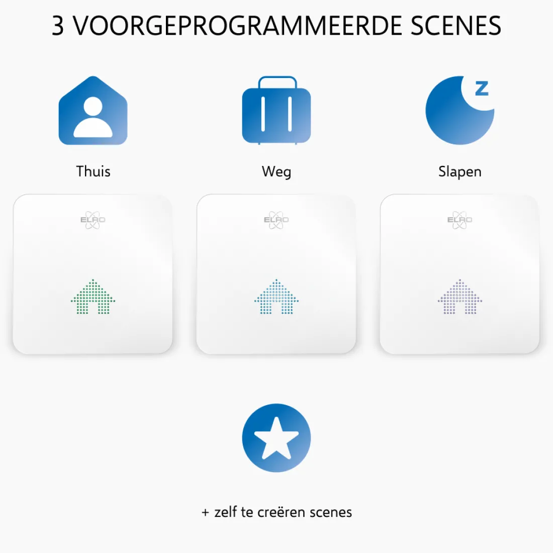 elro_connects_rookmelder__3.webp Koppelbare rookmelders | Rookmelders*ELRO Connects Rookmelder Kit - Complete Set Met K2 Connector En 3X Draadloos Koppelbare Rookmelder (Sf500S)