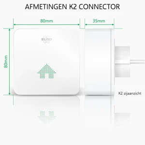 Koppelbare rookmelders | Rookmelders*ELRO Connects Rookmelder Kit - Complete Set Met K2 Connector En 3X Draadloos Koppelbare Rookmelder (Sf500S)