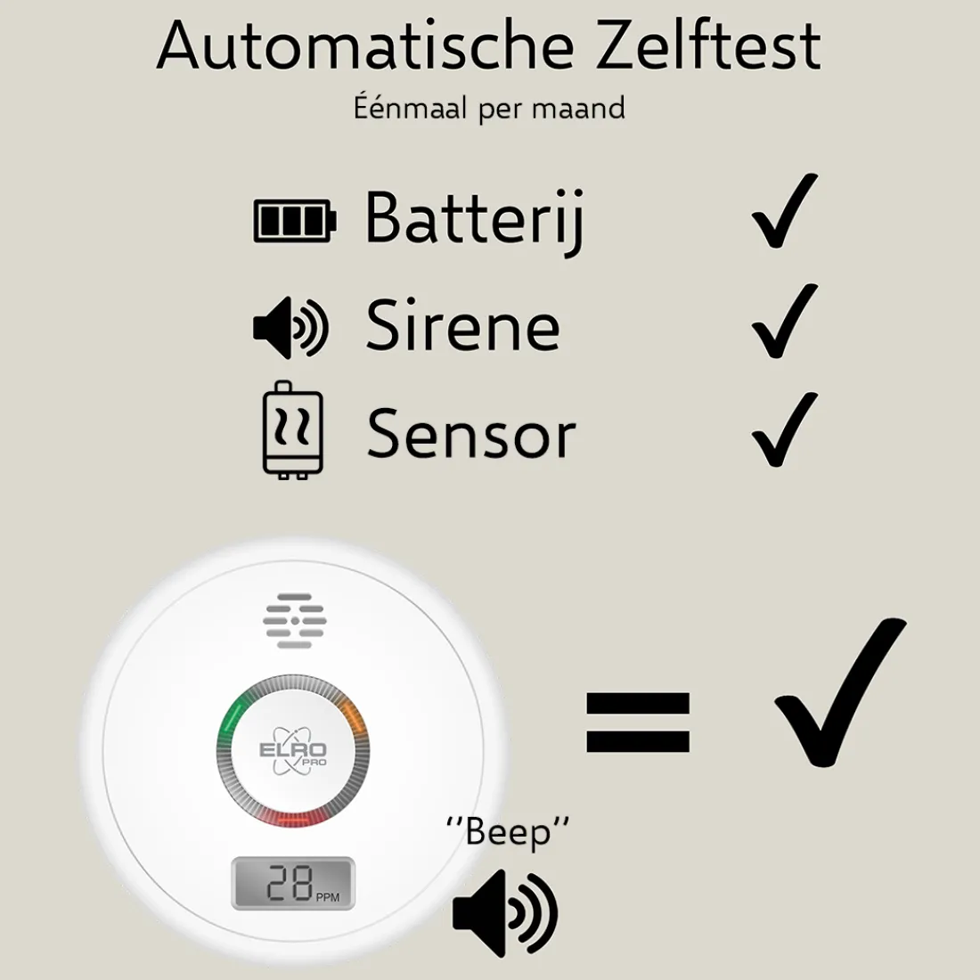 elro_pro_design_koolmonox_7.webp Koolmonoxidemelders*ELRO Pro Design Koolmonoxidemelder Met 10 Jaar Batterij - Automatische Zelftest - Voldoet Aan Europese Norm En50291 (Pk4910)