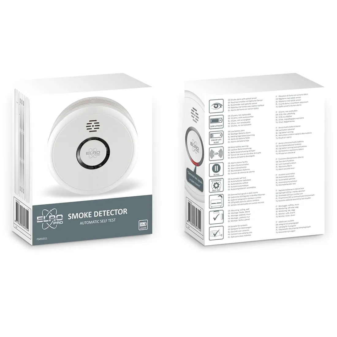 elro_pro_design_rookmelde_10.webp Rookmelders*ELRO Pro Design Rookmelder Met Automatische Zelftest En 10 Jaar Batterij (Ps4910)