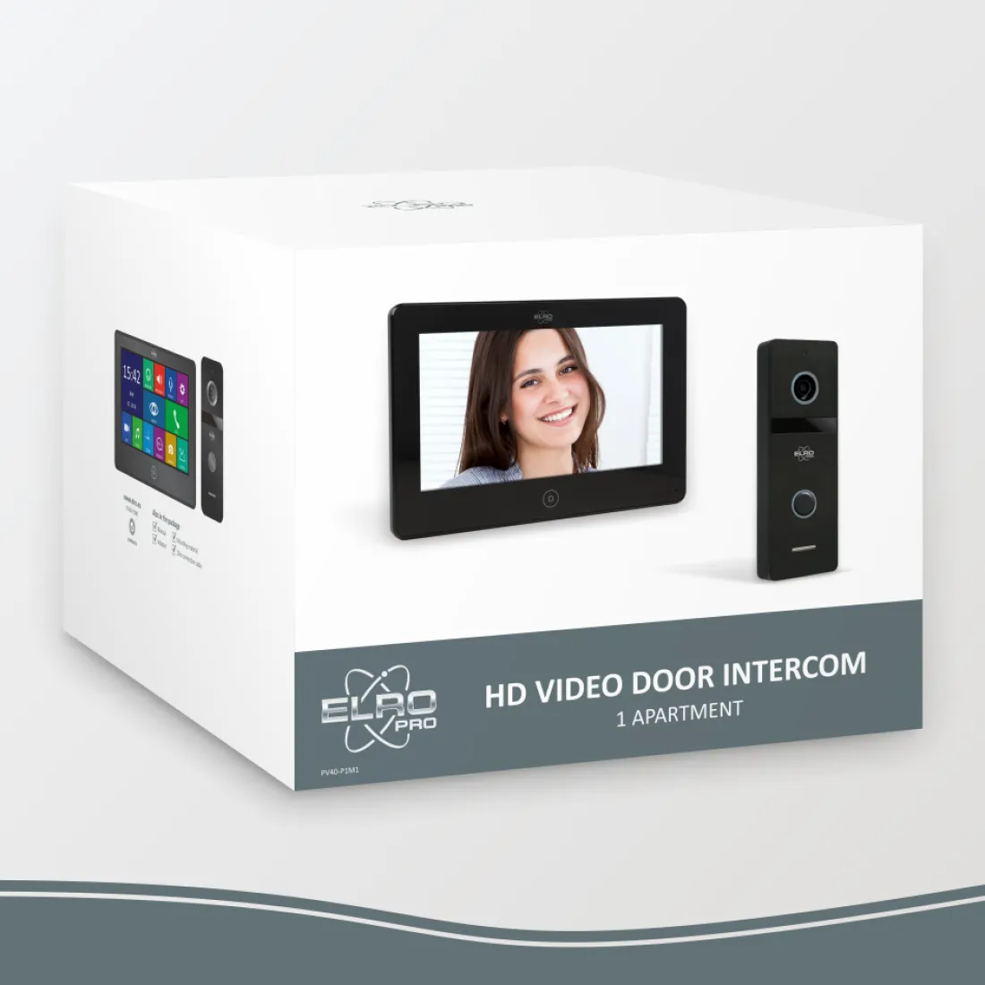 elro_pro_pv_full_hd_video_10-1.webp Video deur intercom | Deurintercom met camera*ELRO Pro Pv40 Full Hd Video Deur Intercom Systeem Met Extra Monitor (Pv40)