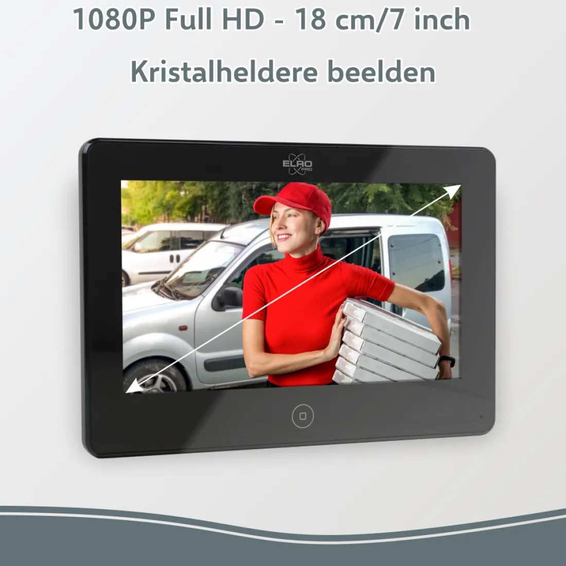 elro_pro_pv_full_hd_video_4-1.webp Video deur intercom | Deurintercom met camera*ELRO Pro Pv40 Full Hd Video Deur Intercom Systeem Met Extra Monitor (Pv40)