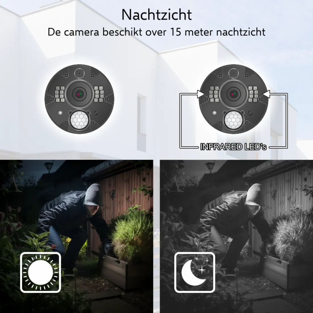 extra_camera_voor_elro_cz_3.webp Draadloze camera's*ELRO Extra Camera Voor Cz40Rips 1080P Hd Draadloze Beveiligingscamera Set (Cc40Rxx)