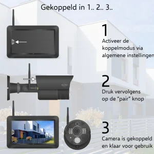Draadloze camera's*ELRO Extra Camera Voor Cz40Rips 1080P Hd Draadloze Beveiligingscamera Set (Cc40Rxx)