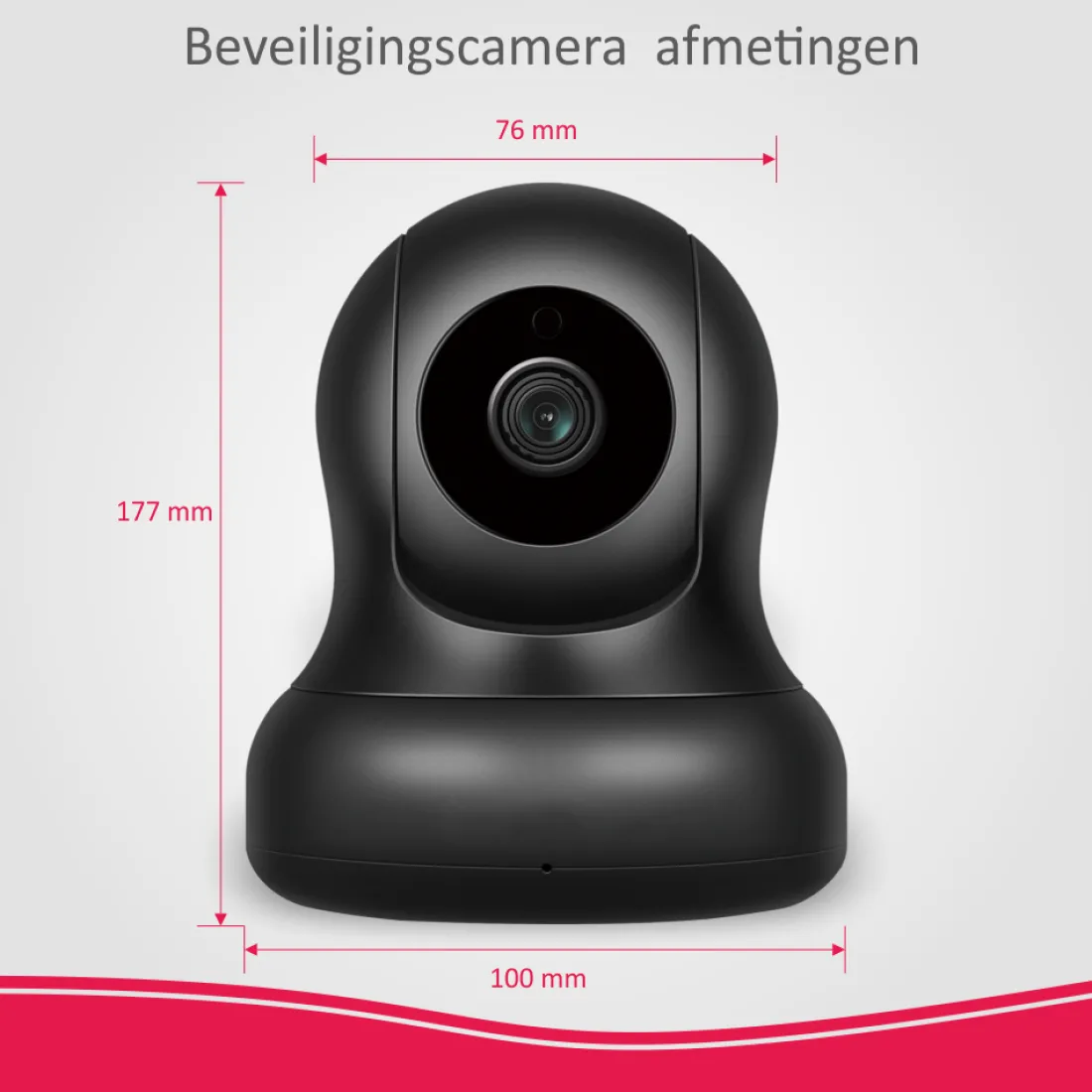 full_hd_pantilt_beveiligi_2.webp Accessoires alarmsystemen | Alarmsysteem Home+*ELRO Full Hd Pan/Tilt Beveiligingscamera Voor As90S Home+ Alarmsysteem (As90Ca)