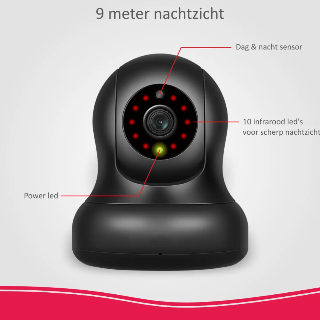 full_hd_pantilt_beveiligi_4.webp Accessoires alarmsystemen | Alarmsysteem Home+*ELRO Full Hd Pan/Tilt Beveiligingscamera Voor As90S Home+ Alarmsysteem (As90Ca)
