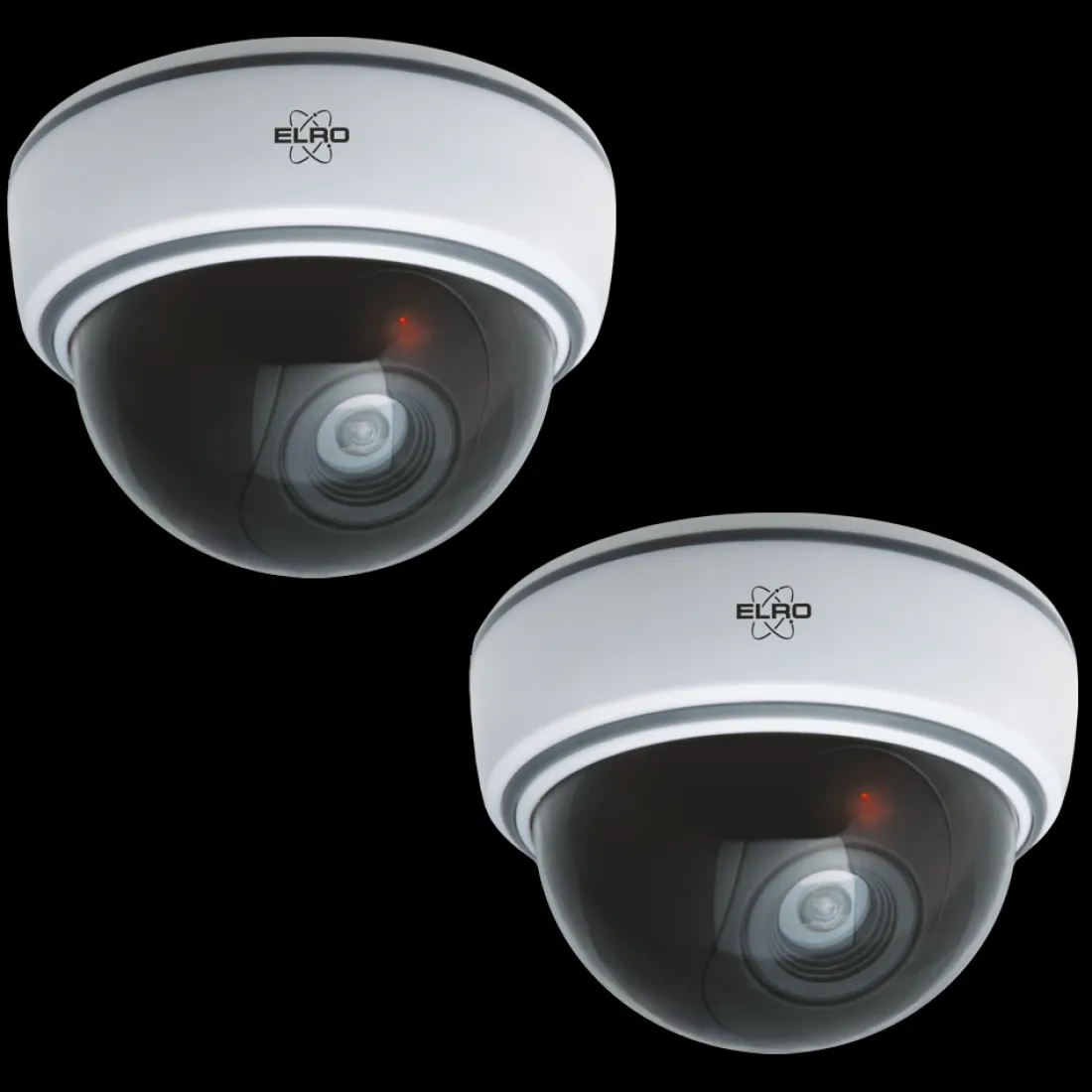 indoor_dummy_dome_camera__0-1.webp Dummy camera met led | Dummy camera's*ELRO Indoor Dummy Dome Camera Met Flash Light - 2 Pack (Cdd15F)