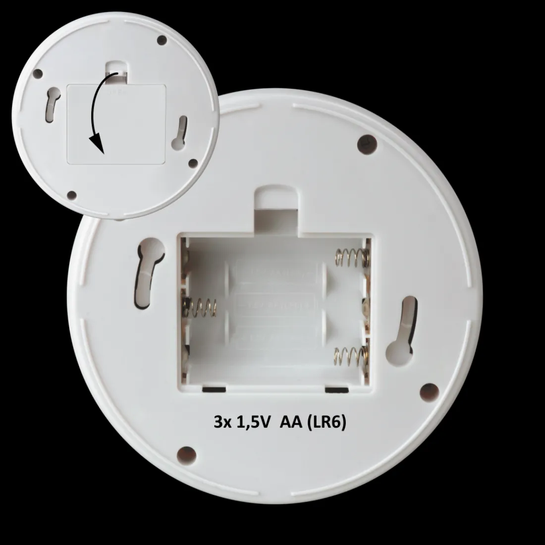 indoor_dummy_dome_camera__1-1.webp Dummy camera met led | Dummy camera's*ELRO Indoor Dummy Dome Camera Met Flash Light - 2 Pack (Cdd15F)