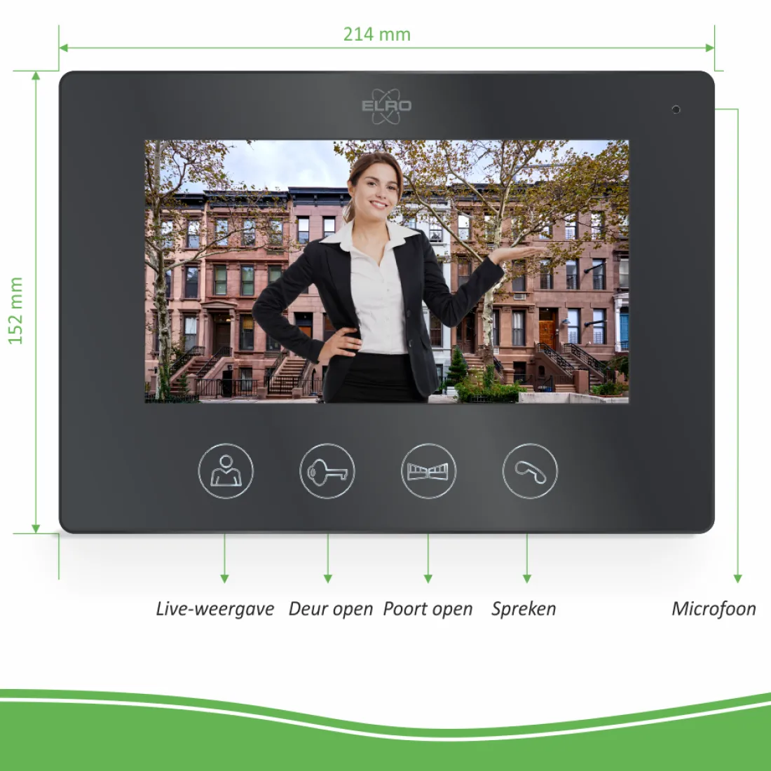 ip_wifi_deurintercom_met__2-1.webp Video deur intercom | Deurintercom met camera*ELRO Ip Wifi Deurintercom Met 7" Monitor (Dv50)