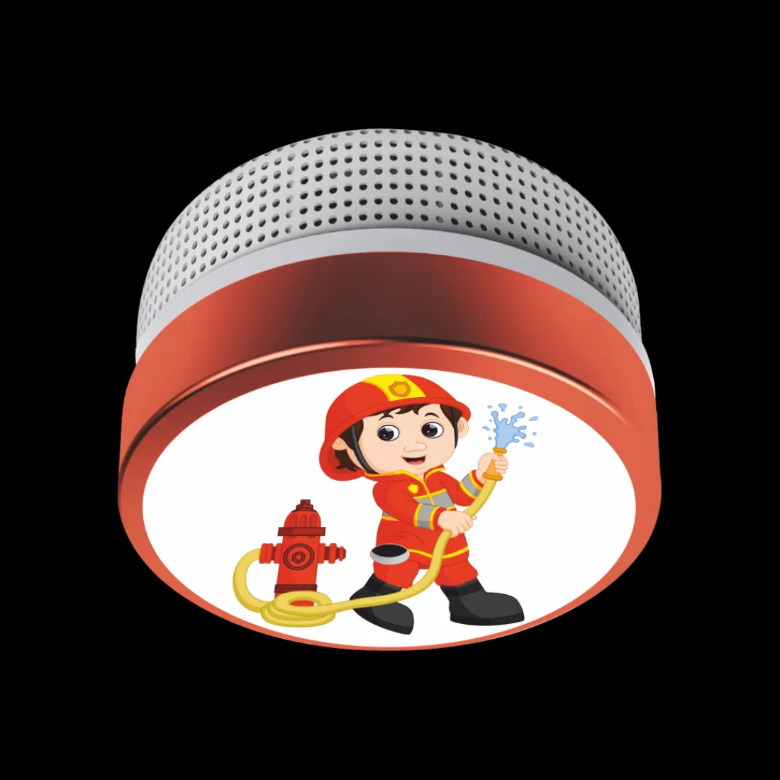 kids_rookmelder_brandweer_0.webp Rookmelders*ELRO Kids Rookmelder Brandweerman Met 10 Jaar Batterij (Fs8110)