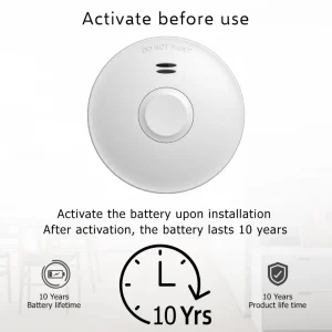 Koppelbare rookmelders | Rookmelders*ELRO Koppelbare Rookmelder Met 10 Jaar Batterij – Voldoet Aan Europese Norm En14604 - 2-Pack (Fz5010R)