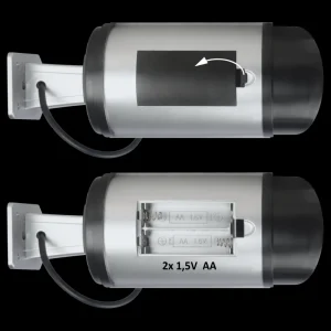 Dummy camera met led | Dummy camera's*ELRO Outdoor Dummy Camera Met Leds – 2 Pack (Cdb25S-2)