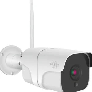 IP Camera*ELRO Outdoor Wifi Ip Beveiligingscamera Met Bewegingsmelder En Nachtzicht – Full Hd 1080P Bewakingscamera – Ip66 Waterdicht (Co7000)