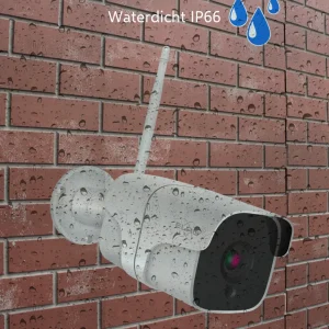 IP Camera*ELRO Outdoor Wifi Ip Beveiligingscamera Met Bewegingsmelder En Nachtzicht – Full Hd 1080P Bewakingscamera – Ip66 Waterdicht (Co7000)