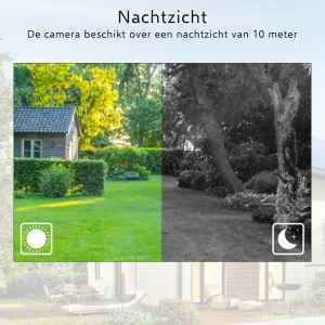IP Camera*ELRO Outdoor Wifi Ip Beveiligingscamera Met Bewegingsmelder En Nachtzicht – Full Hd 1080P Bewakingscamera – Ip66 Waterdicht (Co7000)