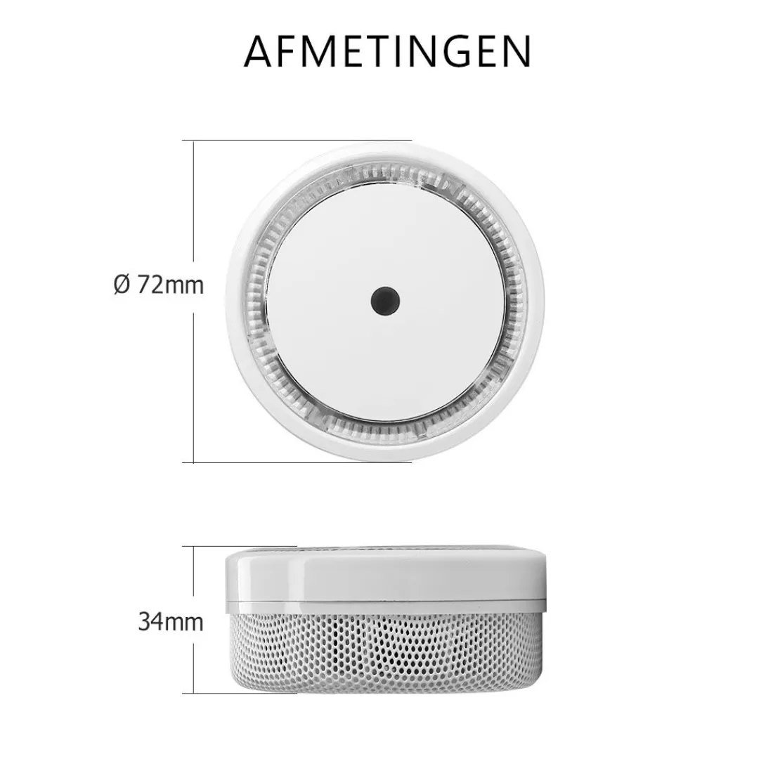 rookmelder_compact_design_5.webp Rookmelders*ELRO Rookmelder Compact Design Met 10 Jaar Batterij (Fs8010)