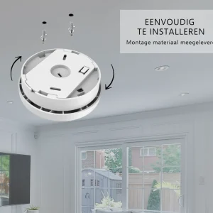 Rookmelders*ELRO Rookmelder Met 10 Jaar Batterij - 6 Stuks (Fs2010)