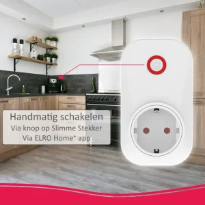 Accessoires alarmsystemen | Alarmsysteem Home+*ELRO Slimme Plug-In Schakelaar Voor As90S Home+ Alarmsysteem (As90Pl)