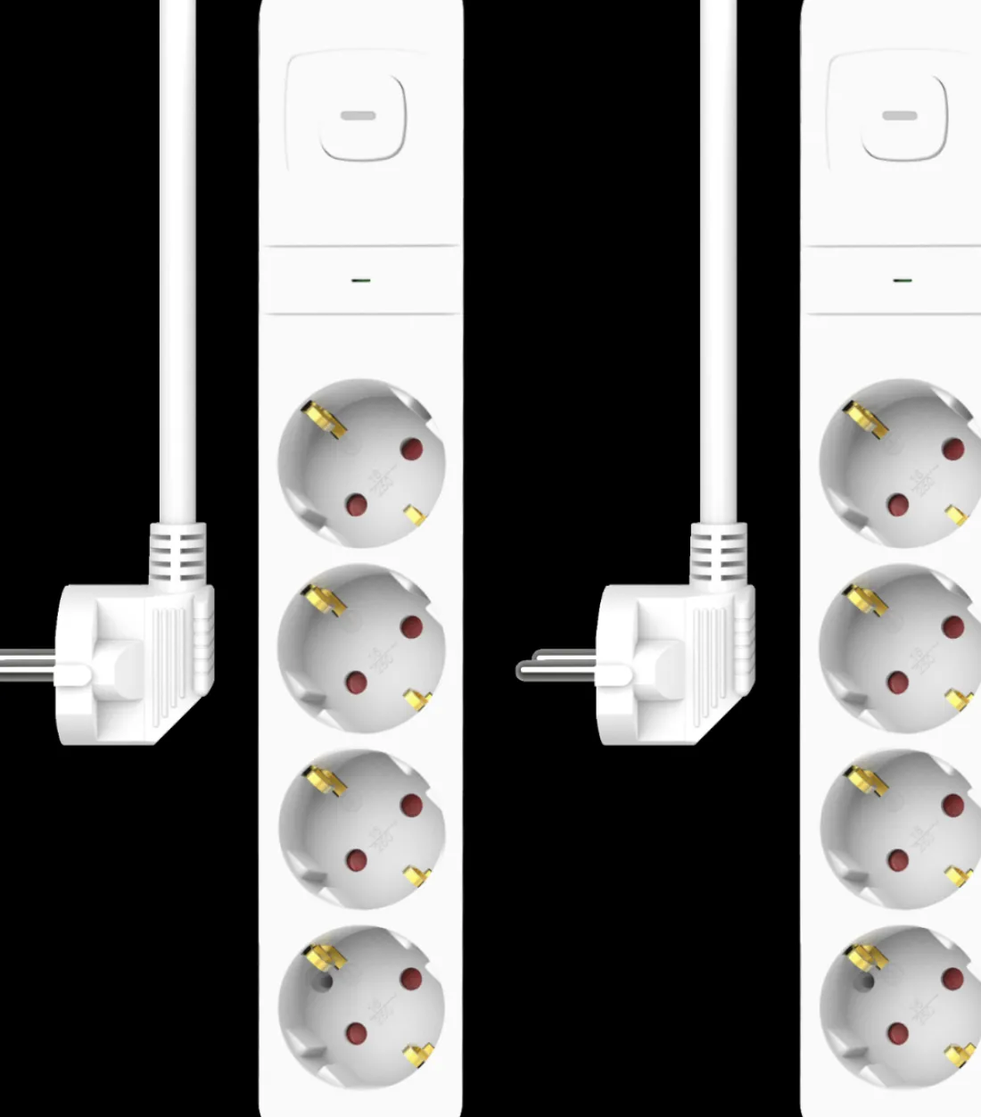 stekkerdoos_voudig_met_ov_0-1.webp Elektra*ELRO Stekkerdoos 4-Voudig Met Overspanningsbeveiliging - 1,5M Snoer En Schakelaar – Kinderbeveiliging – Randaarde Stekker – Max. 3680W – Tuv Getest | 2-Pack (Es704)