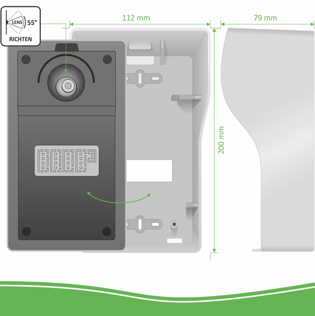 wifi_ip_video_deur_interc_5-2.webp Video deur intercom*ELRO Wifi Ip Video Deur Intercom – 4 Appartementen (Dv477Ip4)