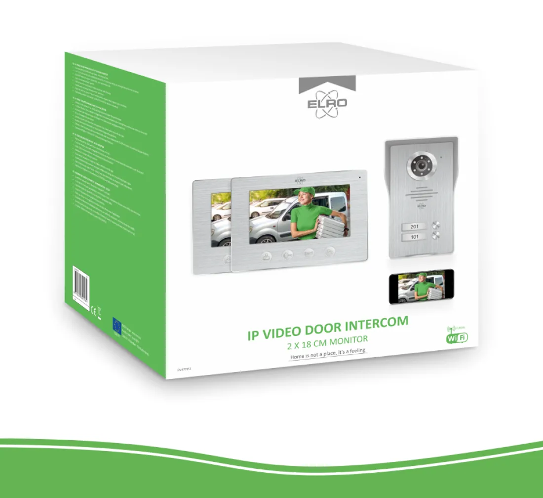 wifi_ip_video_deur_interc_6.webp Video deur intercom*ELRO Wifi Ip Video Deur Intercom (Dv477Ip2)