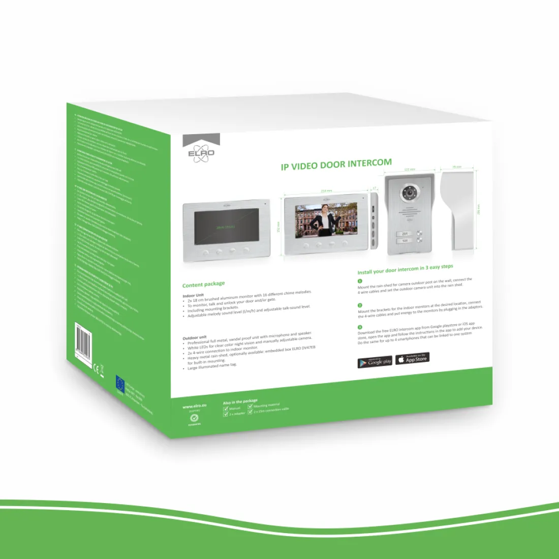wifi_ip_video_deur_interc_7.webp Video deur intercom*ELRO Wifi Ip Video Deur Intercom (Dv477Ip2)
