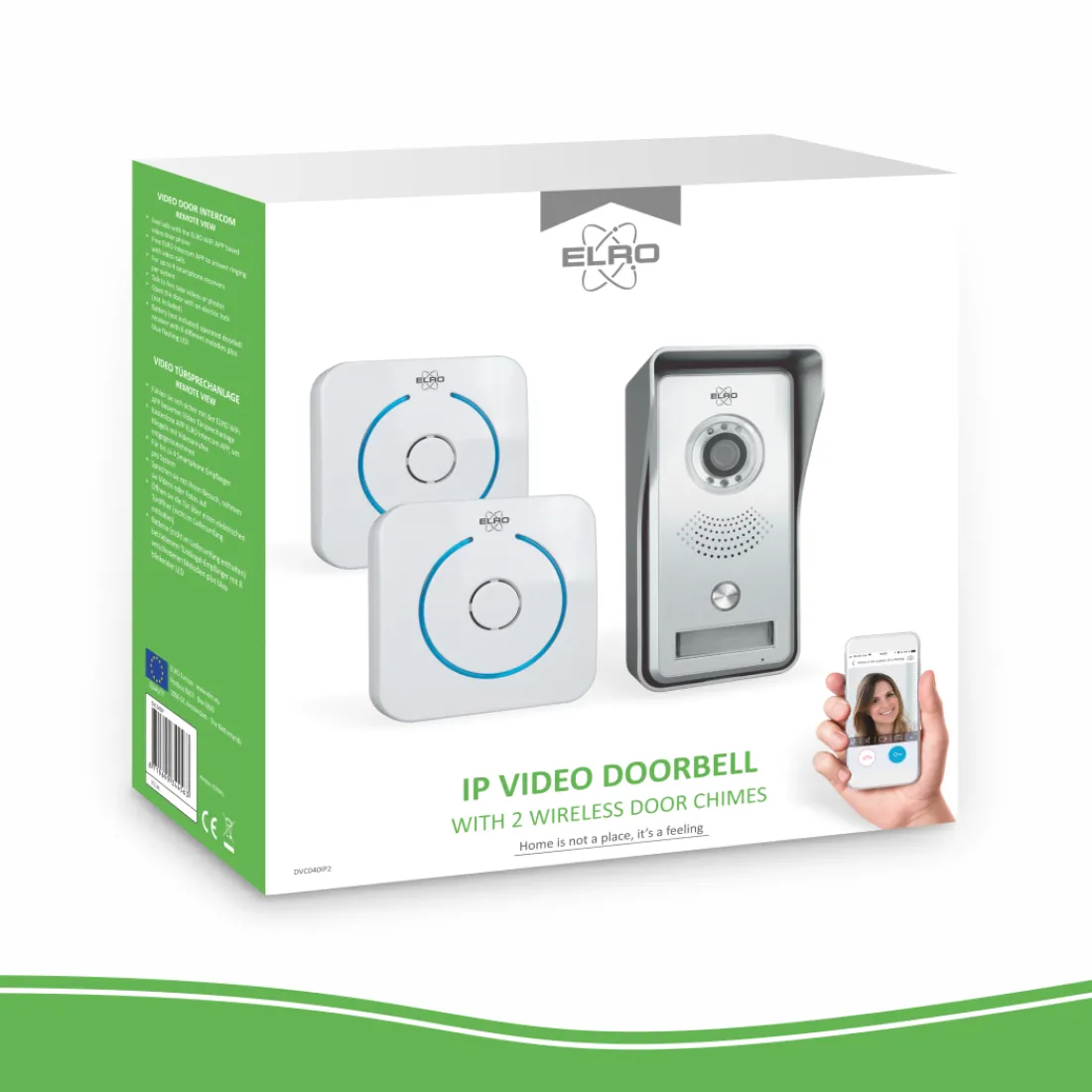 wifi_ip_video_deurbel__me_6.webp Video deur intercom | Deurintercom met camera*ELRO Wifi Ip Video Deurbel – Met 2X Draadloze Deurgong (Dvc040Ip2)